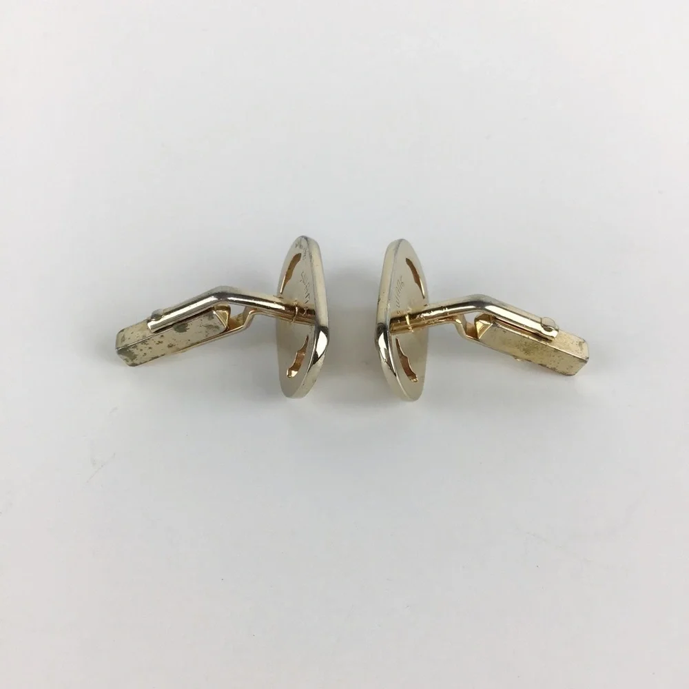 Vintage Swank Gold Cuff Links